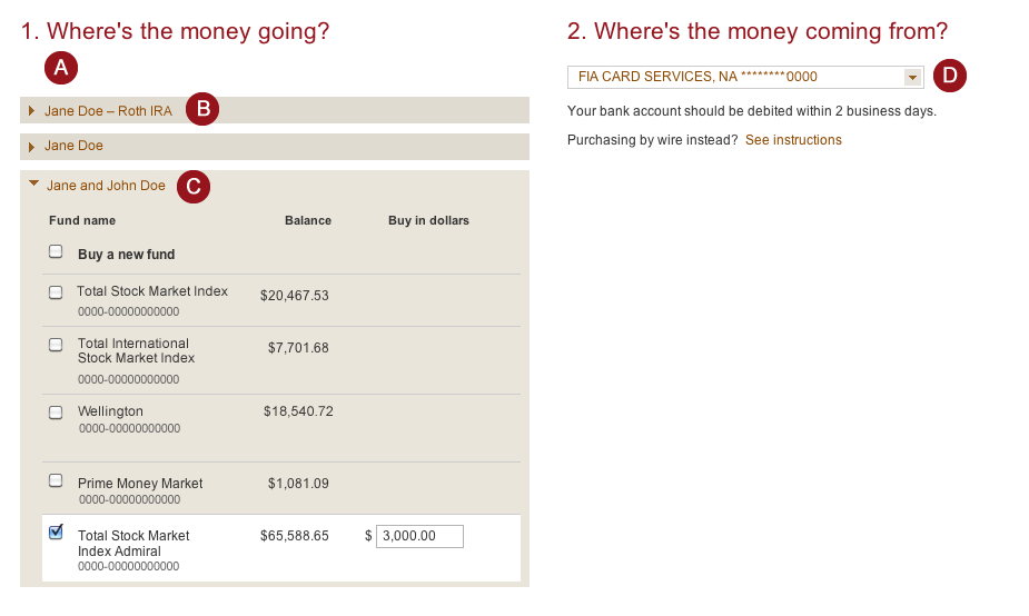 vanguard investing tools